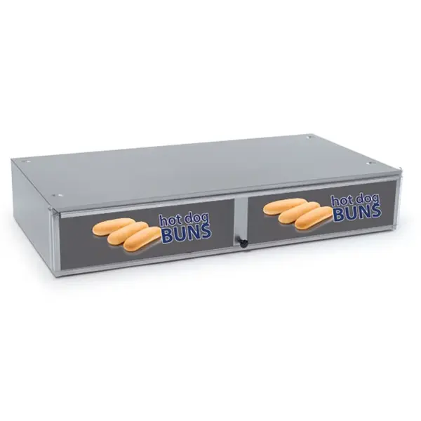 Nemco 8250-SBB, 60 Buns Stainless Steel Bun Box for 8250 Series Roller Grills