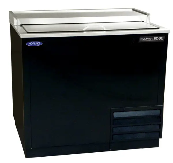Nor-Lake AdvantEDGE NLGF36, 36-inch Glass Froster W/Stainless Steel Top and Sliding Covers