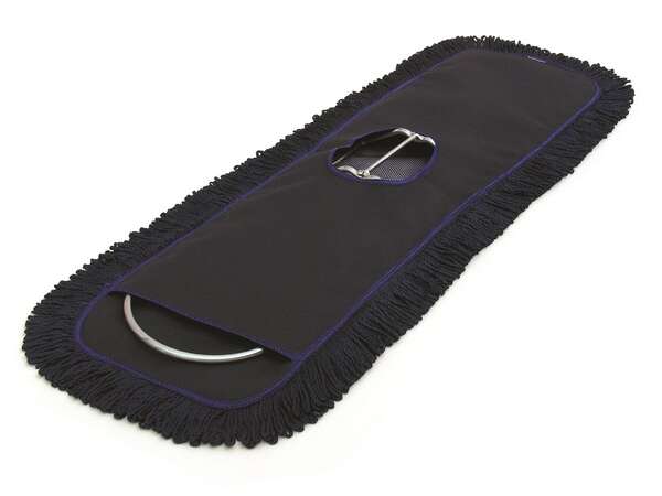 O'Cedar Commercial 24-inch MaxiPlus Microfiber Dust Mop, Blue
