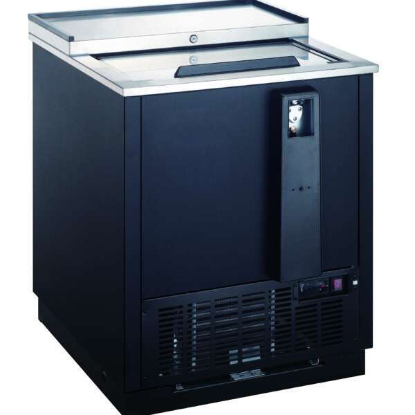 Omcan BB-CN-0005-HC, 26-inch Reach-In Beer Bottle Cooler, 5 Cu.Ft