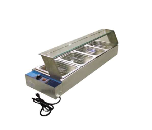 Omcan ВЅB-4, 4-Compartment Bain Marie (Discontinued)