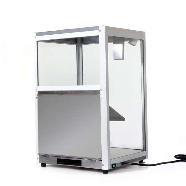 Omcan DW-CN-0100, 15-inch Countertop Stainless Steel Display Nacho Warmer