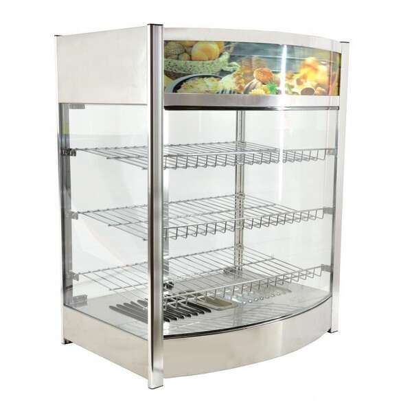 Omcan DW-CN-0137, 26-inch Stainless Steel Display Warmer, 4.83 Cu.Ft