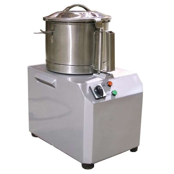 Omcan FP-CN-0005, 5.3 Qt Stainless Steel Universal Bowl Electric Cutter