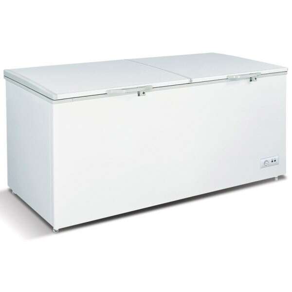 Omcan FR-CN-0600, 76-inch Solid Flat Top Chest Freezer, 19.8 Cu.Ft