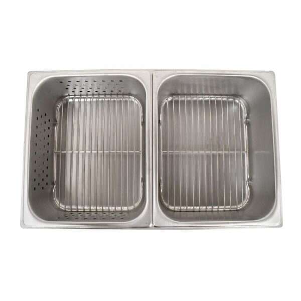 Omcan FW-TW-3050, 21.25-inch Stainless Steel Hot Dog Steamer/Bun Warmer