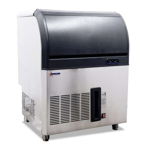Omcan IC-CN-0060, 28-inch Stainless Steel Ice Machine, 70 Lbs Capacity