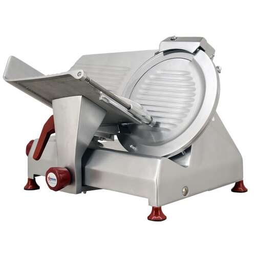 Omcan MS-IT-0330-L, 13-inch Blade Anodized Aluminum Belt-Driven Meat Slicer