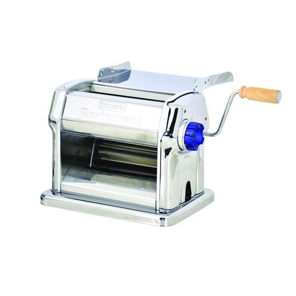 Omcan PM-IT-0210-M, 12.75-inch Stainless Steel Manual Pasta Sheeter with 8.25-inch Roller