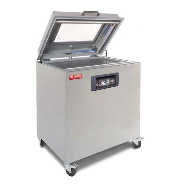 Omcan VP-NL-0040-MS, 27-inch Turbovac Heavy-Duty Vacuum Packaging Machine with Aluminum Cover