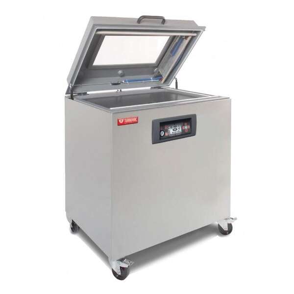 Omcan VP-NL-0063-M, 35-inch Turbovac Countertop Heavy-Duty Vacuum Packaging Machine with Aluminum Cover