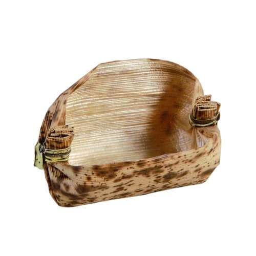 PacknWood 209BBPANO, 1.5 Oz 2.1x0.8-Inch Mito Oval Bamboo Leaf Basket, 1000/CS