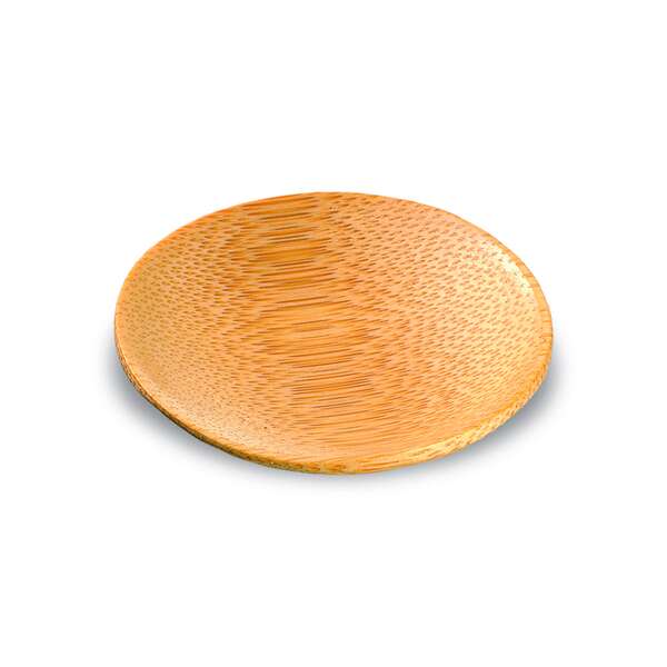PacknWood 209BBPING, 2.36x0.4-Inch "Ping" Bamboo Mini Round Dish, 144/CS
