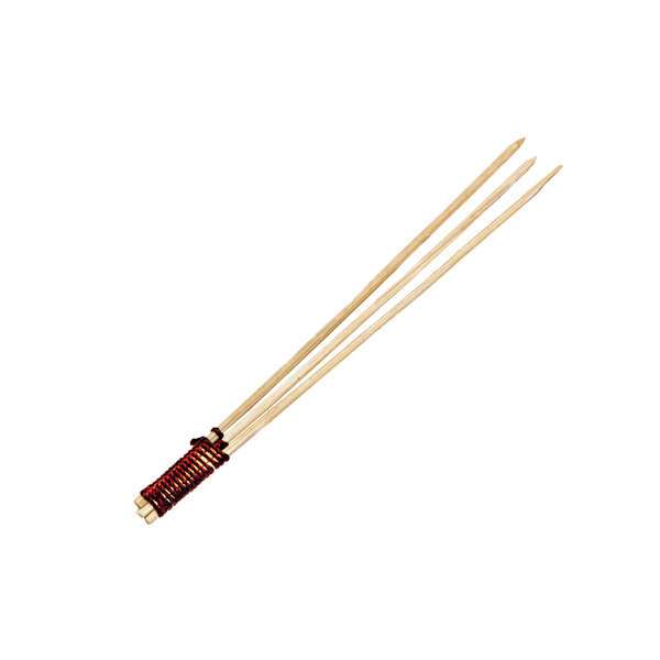 PacknWood 209BBTEEP8, 3.5-Inch Bamboo Skewer 3 Prong with Tied End, 2000/CS