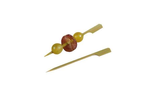 PacknWood 209BBTG105, 4.1-Inch Bamboo Paddle Skewer, Green, 2000/CS
