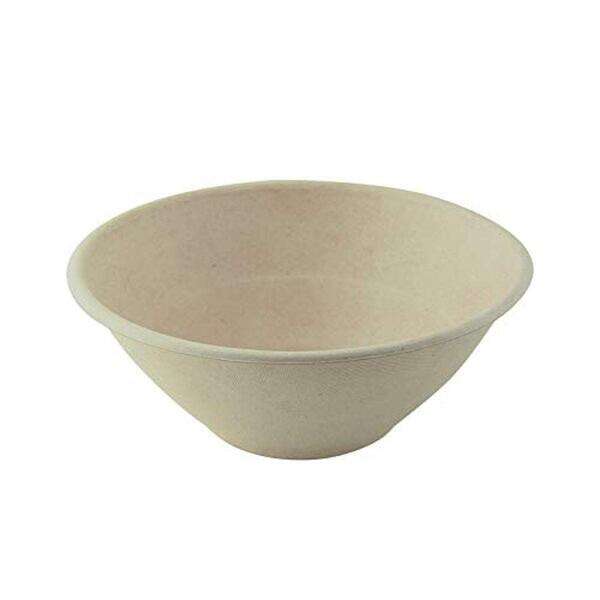 PacknWood 210APUPK32BR, 32 Oz Round Brown Sugarcane Bowl, 250/CS (Discontinued)