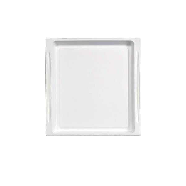 PacknWood 210APUTRP3, 10.75x10.5x0.75-Inch White Sugarcane Atlas Tray, 200/CS