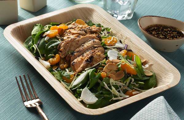 PacknWood 210BBA191419, 7.6x5.65x1-Inch "Scandinavia" Rectangular Wooden Plate, 250/CS