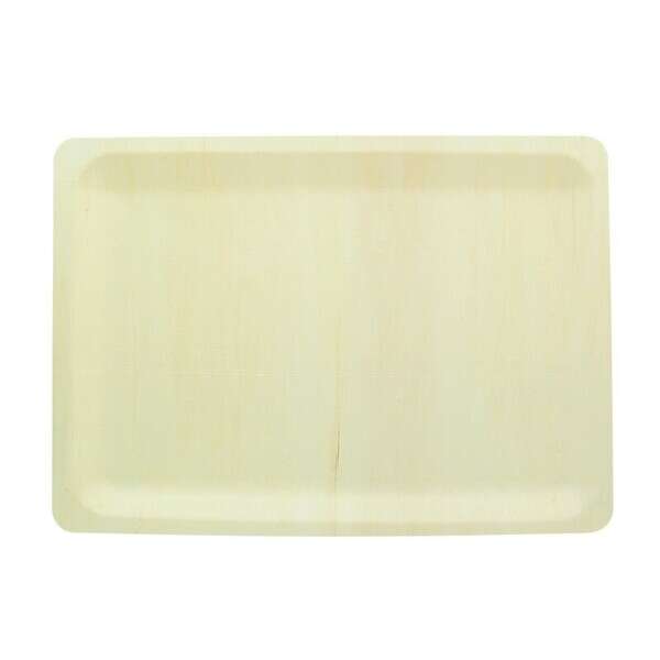 PacknWood 210BBA4029, 15.85x11.2x0.55-Inch "Scandinavia" Rectangular Wooden Tray, 50/CS