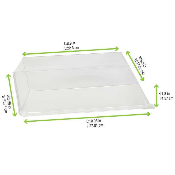 PacknWood 210BBAL2621, Clear PET Lid for 210BBA2621, 200/CS