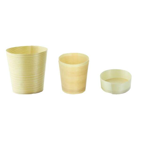 PacknWood 210BBCUP22, 1.5 Oz Mini Wooden Cup, 250/CS