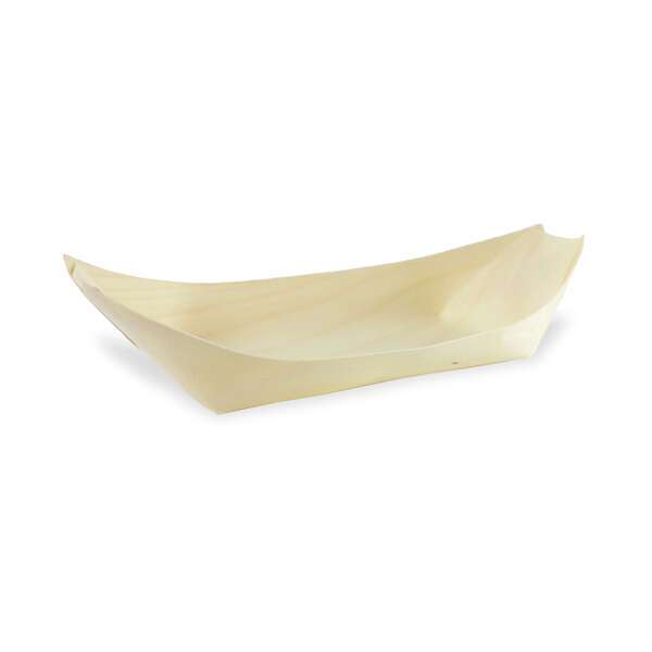 PacknWood 210BBOIS146, 5.5x3x0.86-Inch Medium Wooden Boat, 500/CS