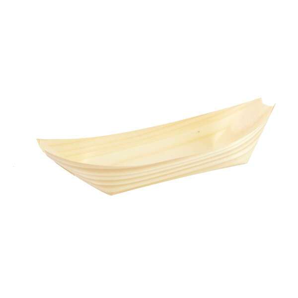 PacknWood 210BBOIS18, 7.7x3.5x1.2-Inch Medium Wooden Boat, 500/CS