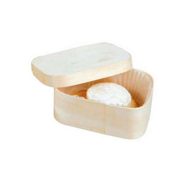 PacknWood 210BBOITE11, 8 oz Rectangular Wood Box, 100/CS