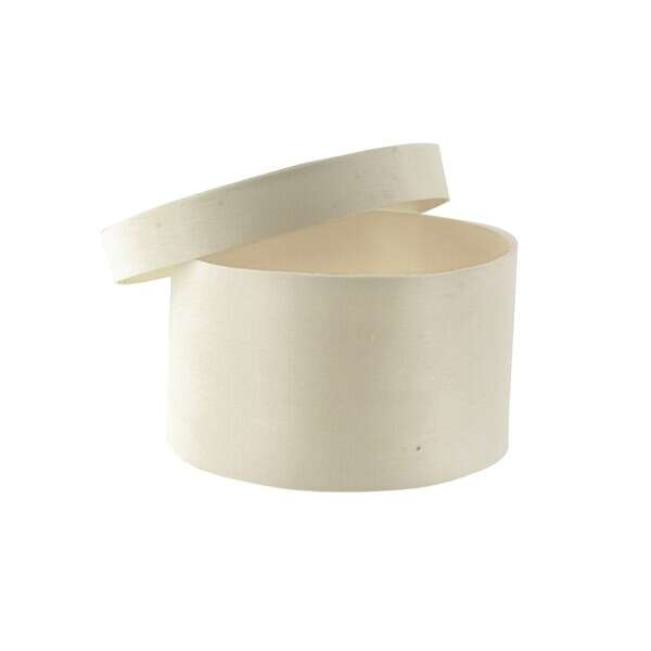 PacknWood 210BBOITE66, 3 Oz Round Wooden Box with Lid, 100/CS
