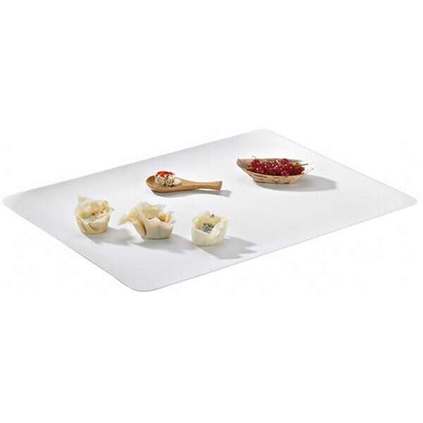 PacknWood 210BCHIC3929, 15.3x11.4-Inch "Bio n Chic" White Sugarcane Platter, 50/CS