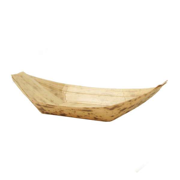 PacknWood 210BJQ7, 3x1.65-Inch 0.5 Oz Bamboo Leaf Boat, 2000/CS