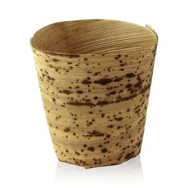 PacknWood 210BZCUP6, 4 Oz 2.35-Inch Dia Bamboo Leaf Cup, 200/CS