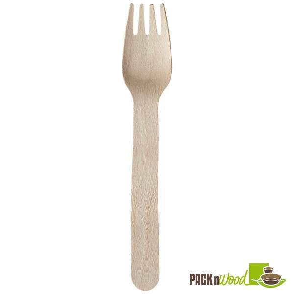 PacknWood 210CVB1, 6.2-inch Wooden Fork, 2000/CS