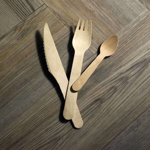 PacknWood 210CVB143, 5.4-Inch Unwrapped Small Wooden Spoon, 2000/CS