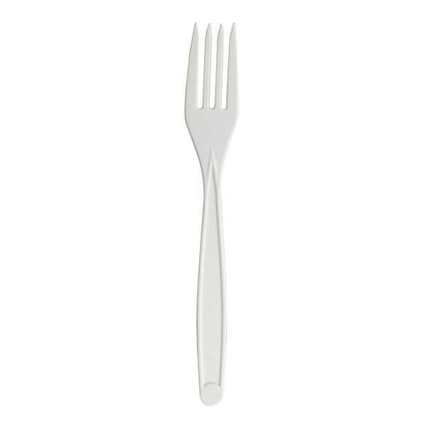 PacknWood 210CVPL81, 6.77-Inch Long Unwrapped Cornstarch Fork, 1000/CS
