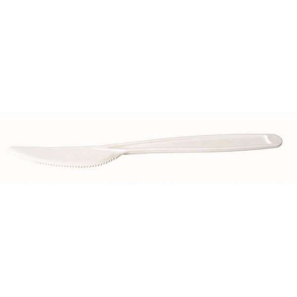 PacknWood 210CVPL82, 7.25-Inch Long Unwrapped Cornstarch Knife, 1000/CS