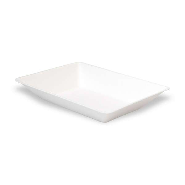 PacknWood 210ECOD140, 5.08x3.25x1.15-Inch Eco-Design White Sugarcane Plate, 800/CS (Discontinued)