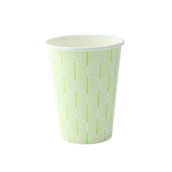 PacknWood 210GCLEAF12, 12 Oz Leaf Design Paper Cup, 1000/CS (Discontinued)