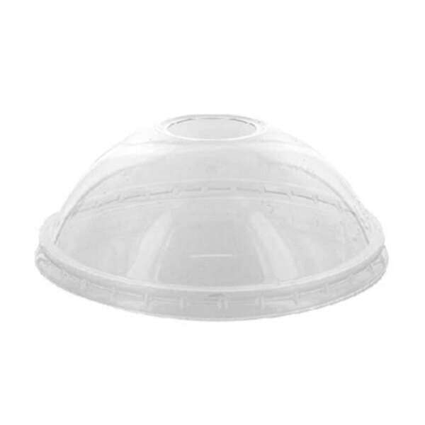 PacknWood 210GKLDZ114, 3-inch Clear PET Dome Lid, 500/CS
