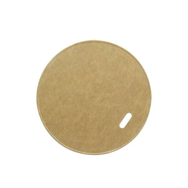 PacknWood 210LPAP80K, 3-inch Kraft Paper Coffee Lid for 8 Oz Cups, 1000/CS (Discontinued)