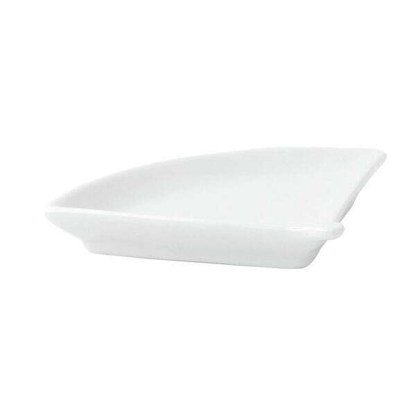 PacknWood 210MBPEVAN, 1 Oz Mini White Fan Shaped Dish, 24/PK