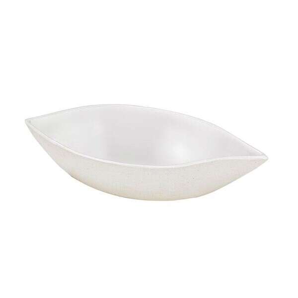 PacknWood 210MBWAVE, 1.5 Oz Diamond Shaped White Sugarcane Sauce Dish, 300/CS