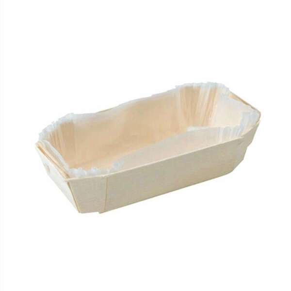 PacknWood 210NBAKE133, 10 Oz Iseult Wooden Baking Mold, 200/CS