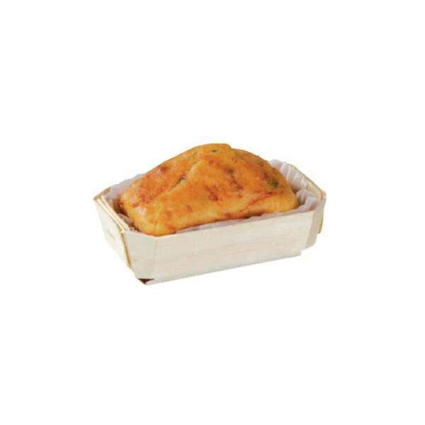 PacknWood 210NBAKE133, 10 Oz Iseult Wooden Baking Mold, 200/CS