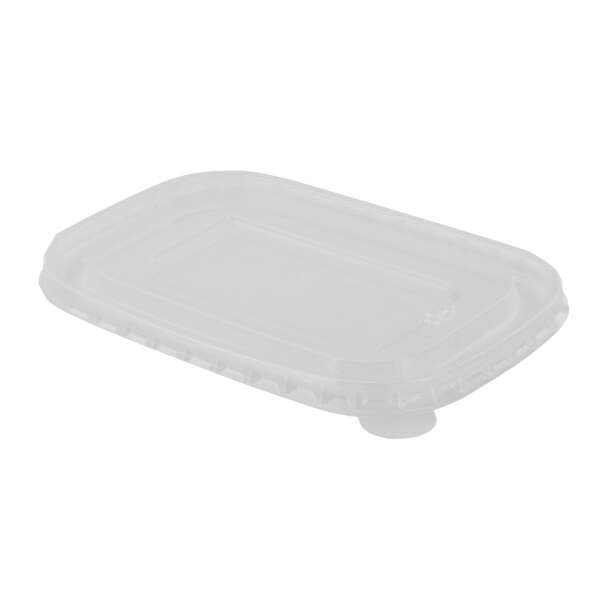PacknWood 210PCRLPP, 7-inch Rectangular PP Lid for 210PCREC Series, 200/CS