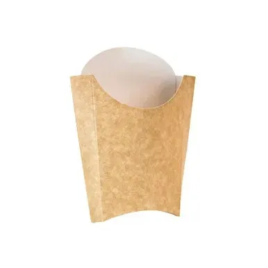 PacknWood 210PFMBRUN, 16 Oz Large Kraft French Fry Pails, 1000/CS