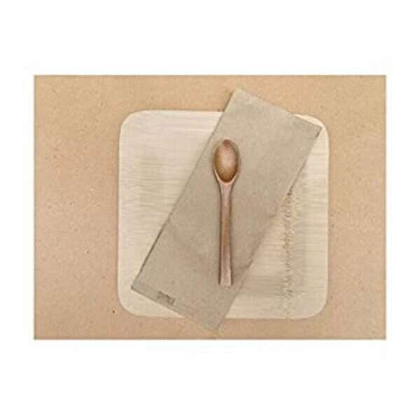 PacknWood 210SET3040B, 15.8x11.8-inch Beige Paper Placemat, 1000/CS