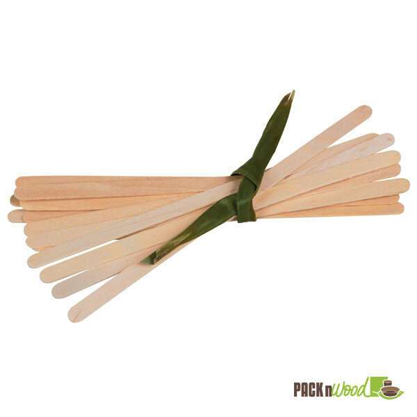 PacknWood 210SPATB14, 5.5x0.24x0.04-inch Wooden Coffee Stirrers, 10000/CS