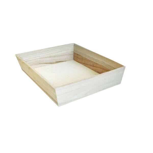 PacknWood 210WOODTRAY26H, 13-inch Heavy Duty Wooden Tray, 10/PK