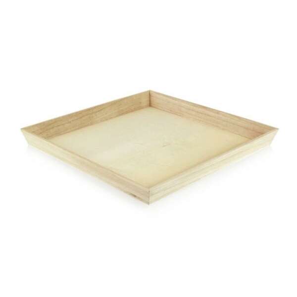 PacknWood 210WOODTRAY31, 13.75-inch Heavy Duty Wooden Tray, 10/PK